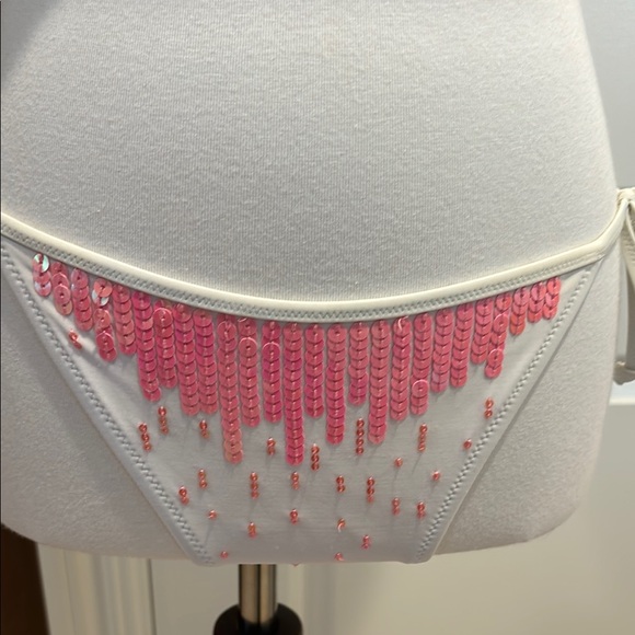 Pink Sequin Bikini Set - Picture 3 of 4